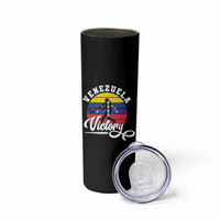 Venezuela 2026 Victory Baseball Skinny Tumbler Retro Softball Player Gift
