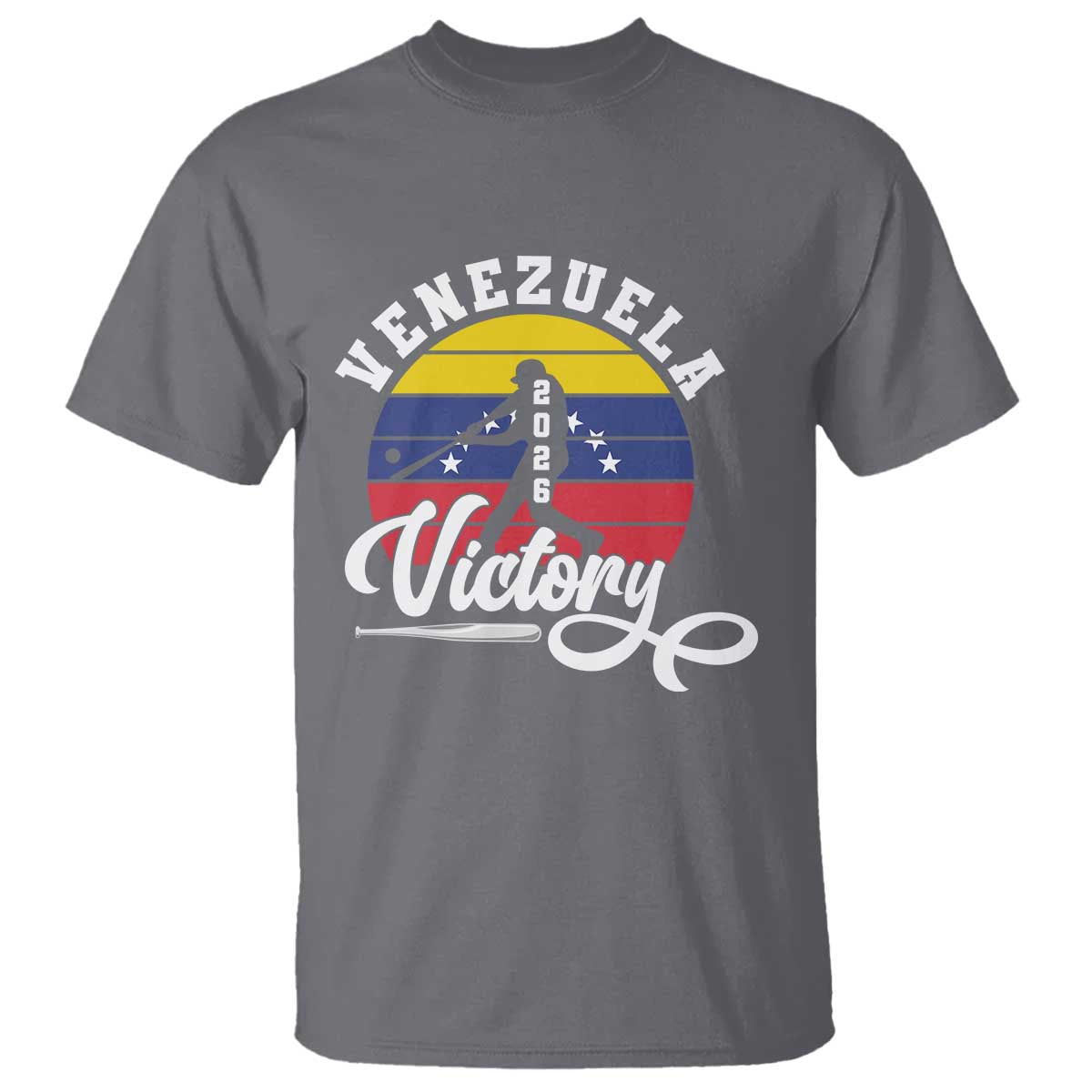 Venezuela 2026 Victory Baseball T Shirt Retro Softball Player Gift