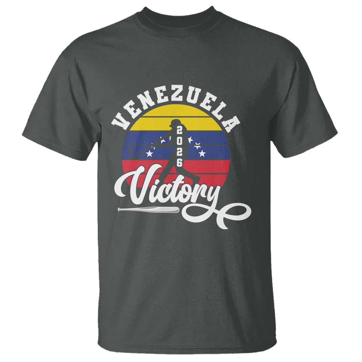 Venezuela 2026 Victory Baseball T Shirt Retro Softball Player Gift