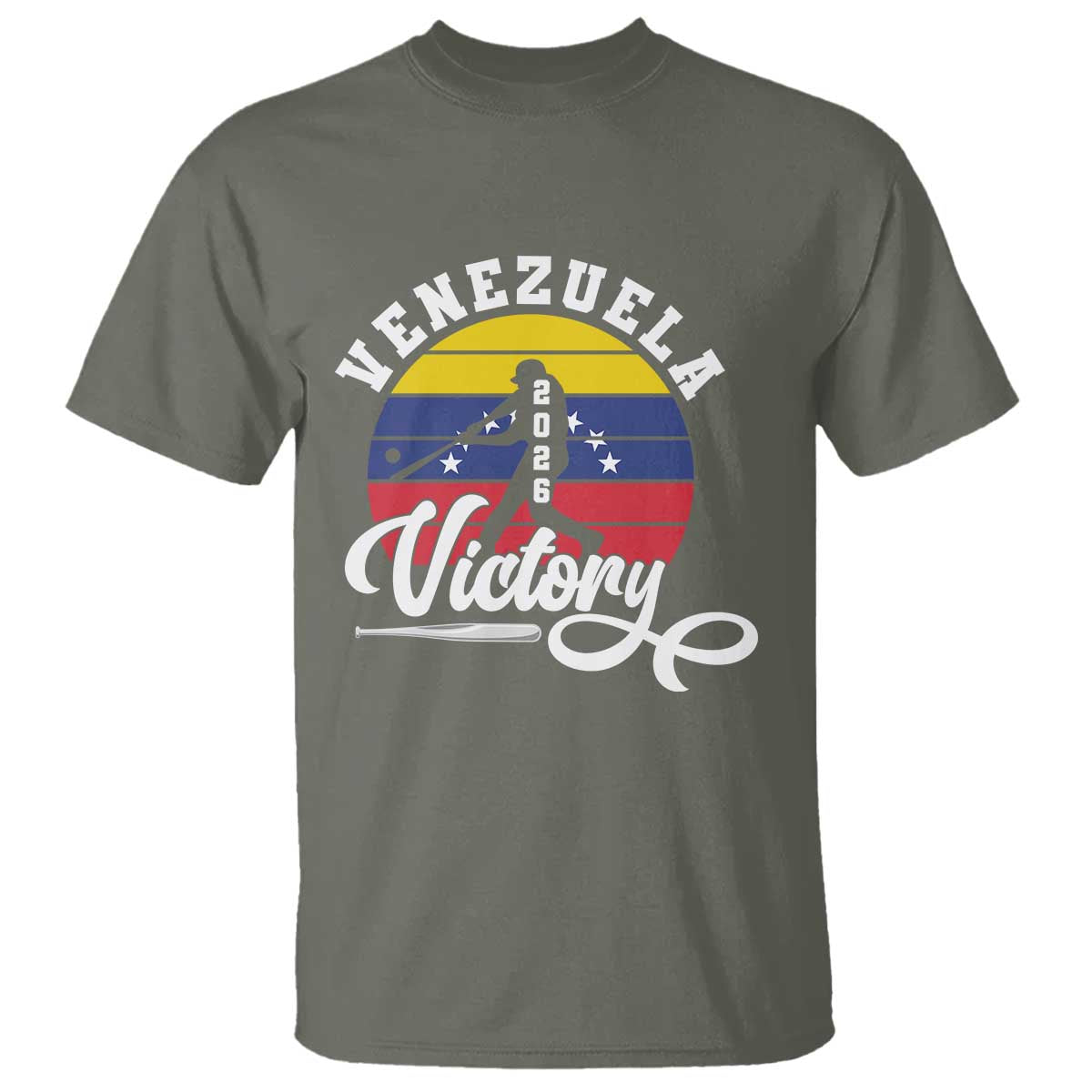 Venezuela 2026 Victory Baseball T Shirt Retro Softball Player Gift