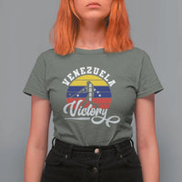 Venezuela 2026 Victory Baseball T Shirt For Women Retro Softball Player Gift