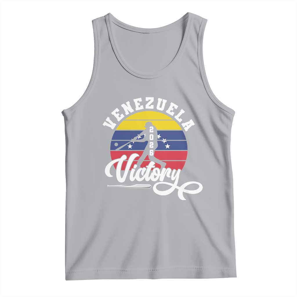 Venezuela 2026 Victory Baseball Tank Top Retro Softball Player Gift