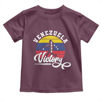 Venezuela 2026 Victory Baseball Toddler T Shirt Retro Softball Player Gift