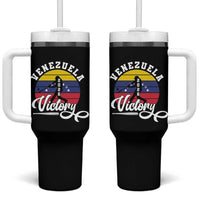 Venezuela 2026 Victory Baseball Tumbler With Handle Retro Softball Player Gift