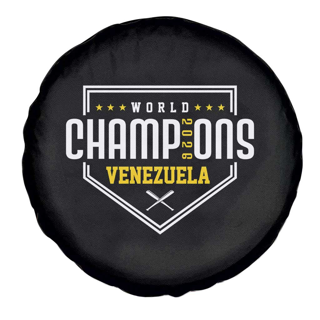 Venezuela 2026 Champions Spare Tire Cover Baseball Venezuelan Pride