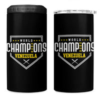 Venezuela 2026 Champions 4 in 1 Can Cooler Tumbler Baseball Venezuelan Pride