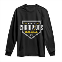 Venezuela 2026 Champions Long Sleeve Shirt Baseball Venezuelan Pride