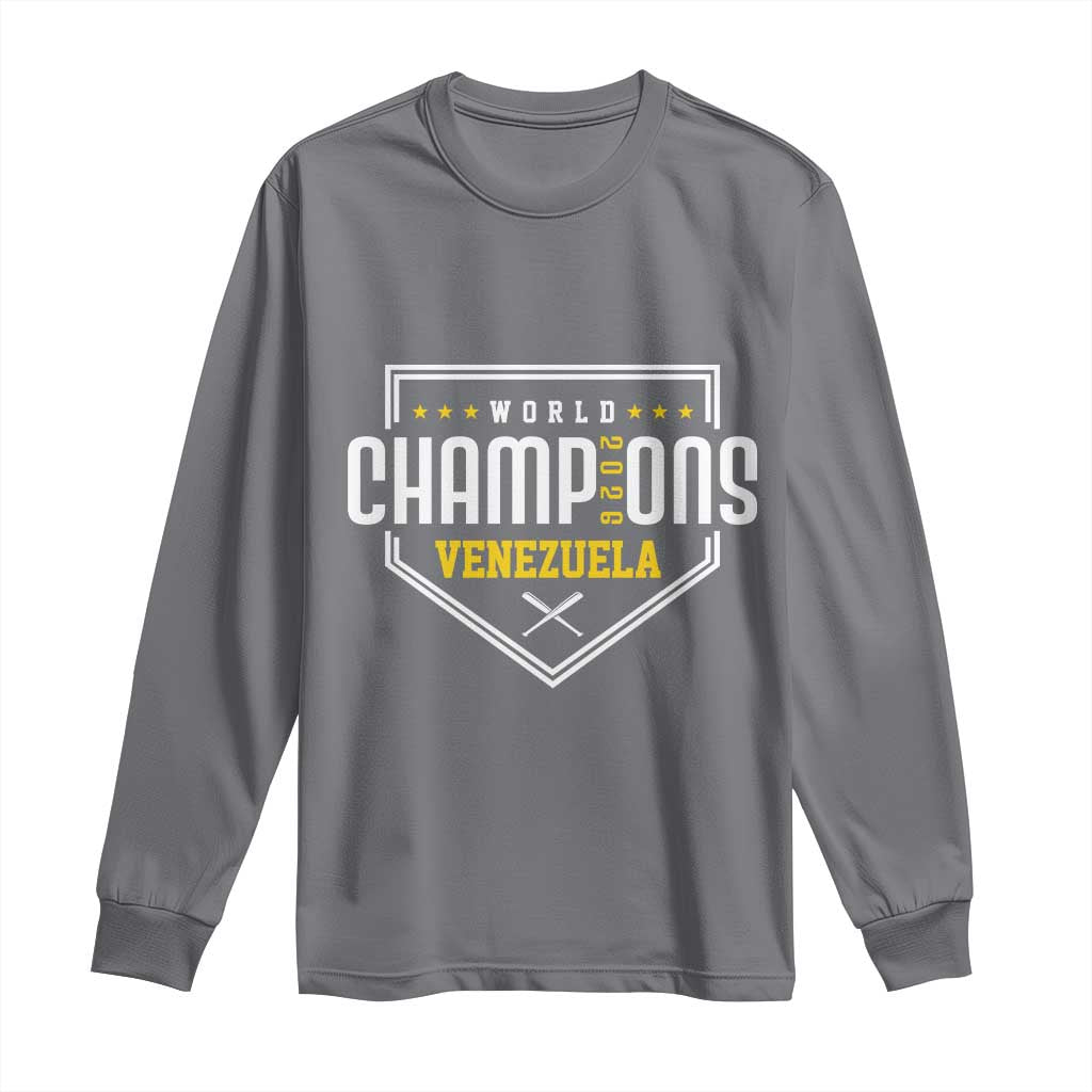 Venezuela 2026 Champions Long Sleeve Shirt Baseball Venezuelan Pride