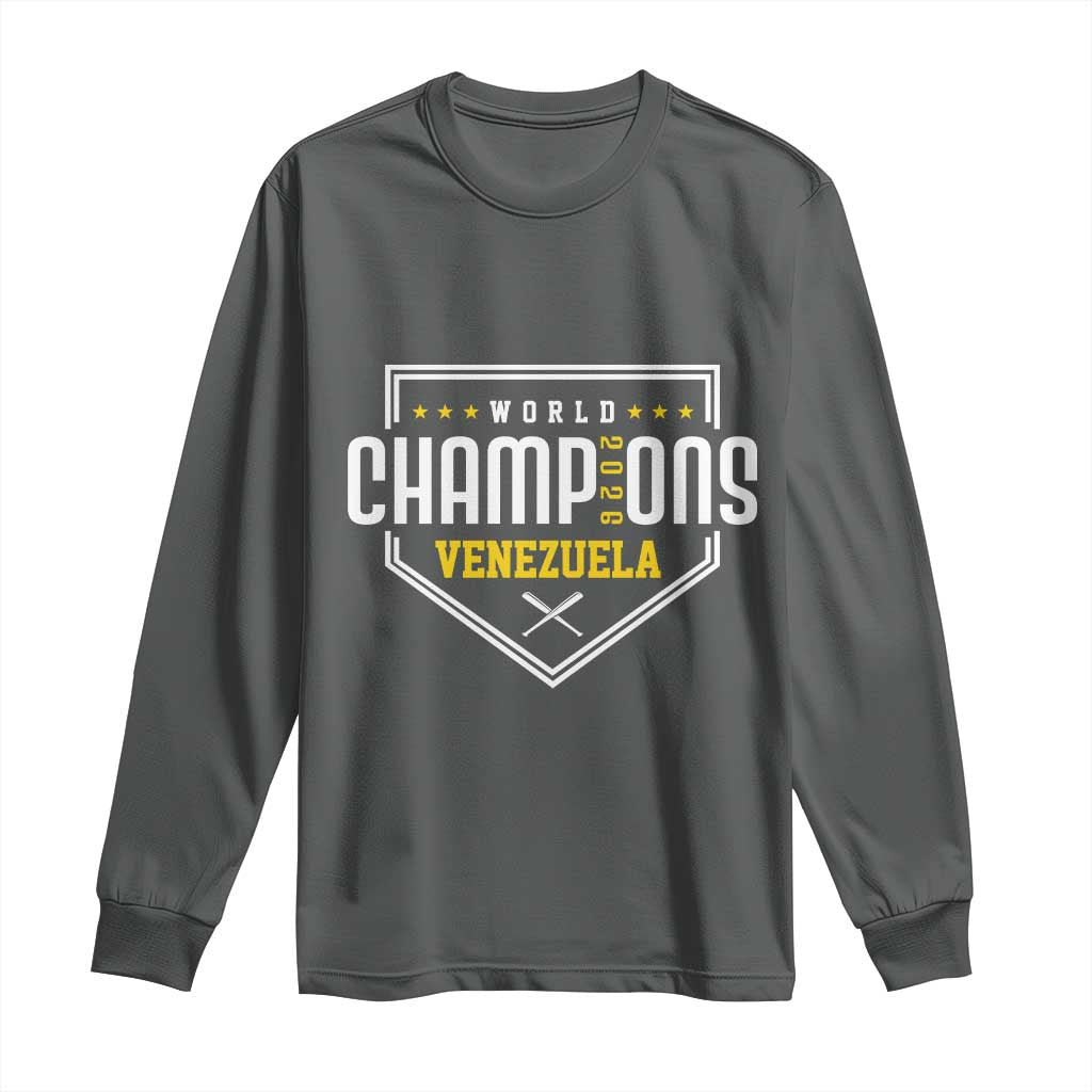 Venezuela 2026 Champions Long Sleeve Shirt Baseball Venezuelan Pride