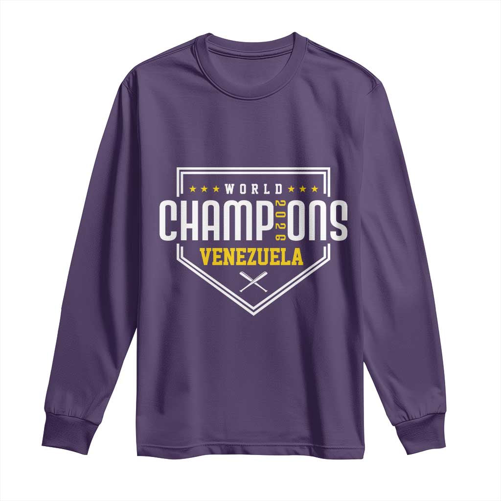 Venezuela 2026 Champions Long Sleeve Shirt Baseball Venezuelan Pride