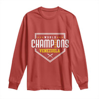 Venezuela 2026 Champions Long Sleeve Shirt Baseball Venezuelan Pride