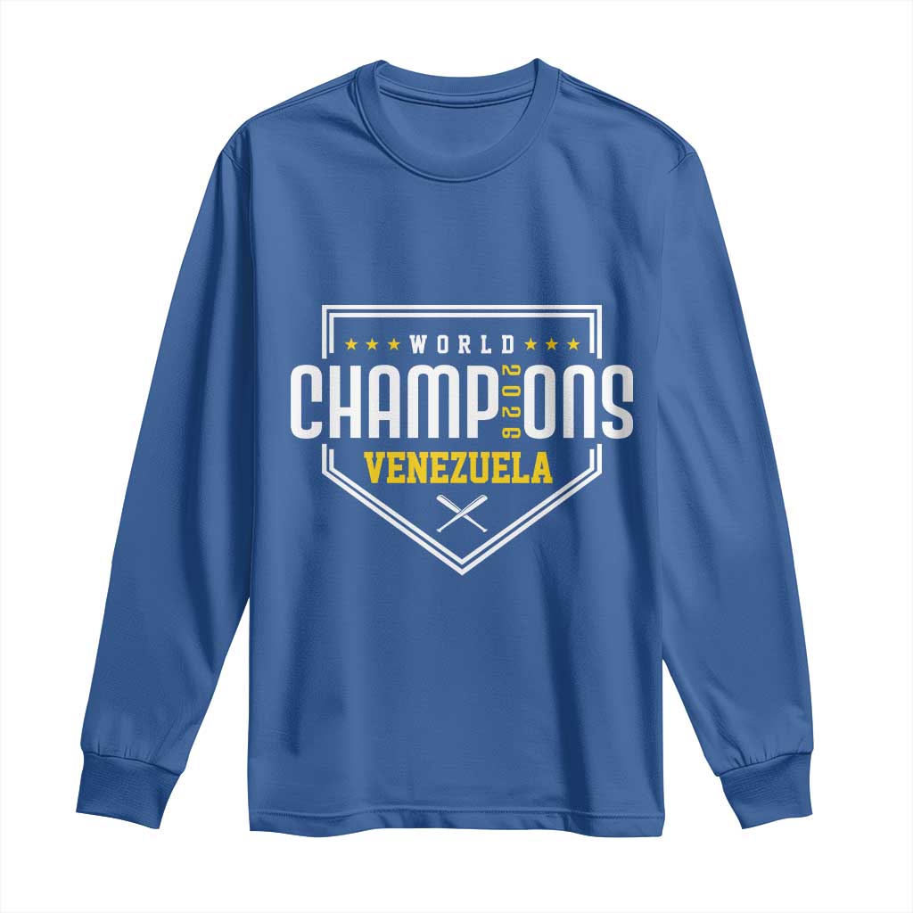 Venezuela 2026 Champions Long Sleeve Shirt Baseball Venezuelan Pride