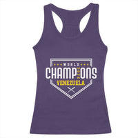 Venezuela 2026 Champions Racerback Tank Top Baseball Venezuelan Pride