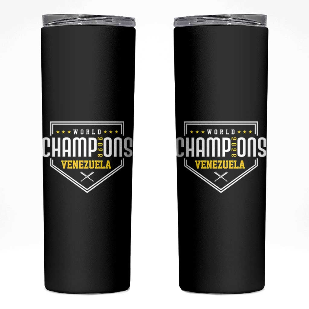 Venezuela 2026 Champions Skinny Tumbler Baseball Venezuelan Pride