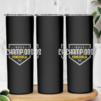 Venezuela 2026 Champions Skinny Tumbler Baseball Venezuelan Pride