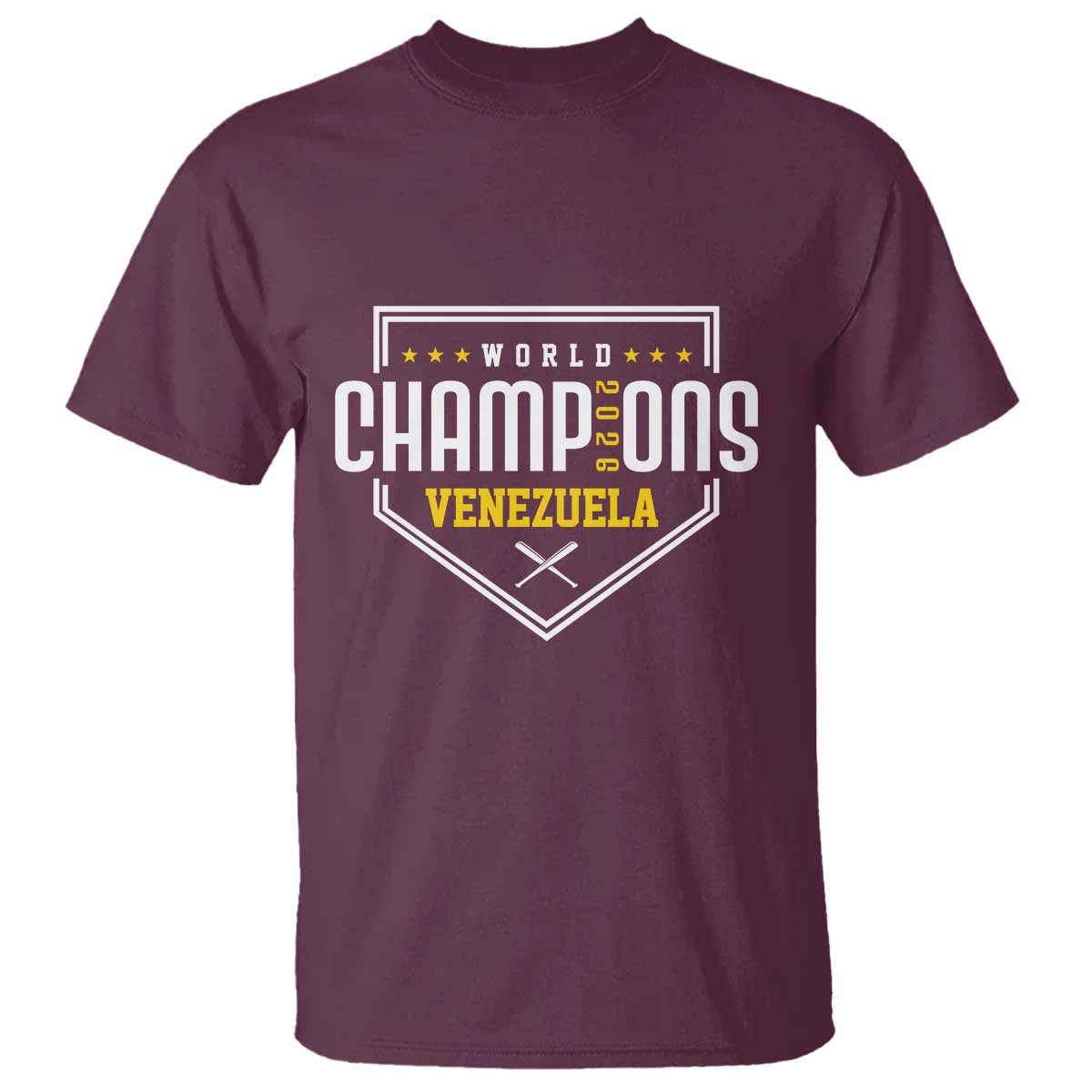 Venezuela 2026 Champions T Shirt Baseball Venezuelan Pride