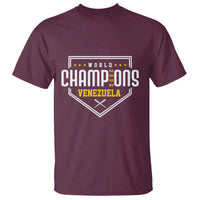Venezuela 2026 Champions T Shirt Baseball Venezuelan Pride