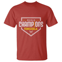 Venezuela 2026 Champions T Shirt Baseball Venezuelan Pride