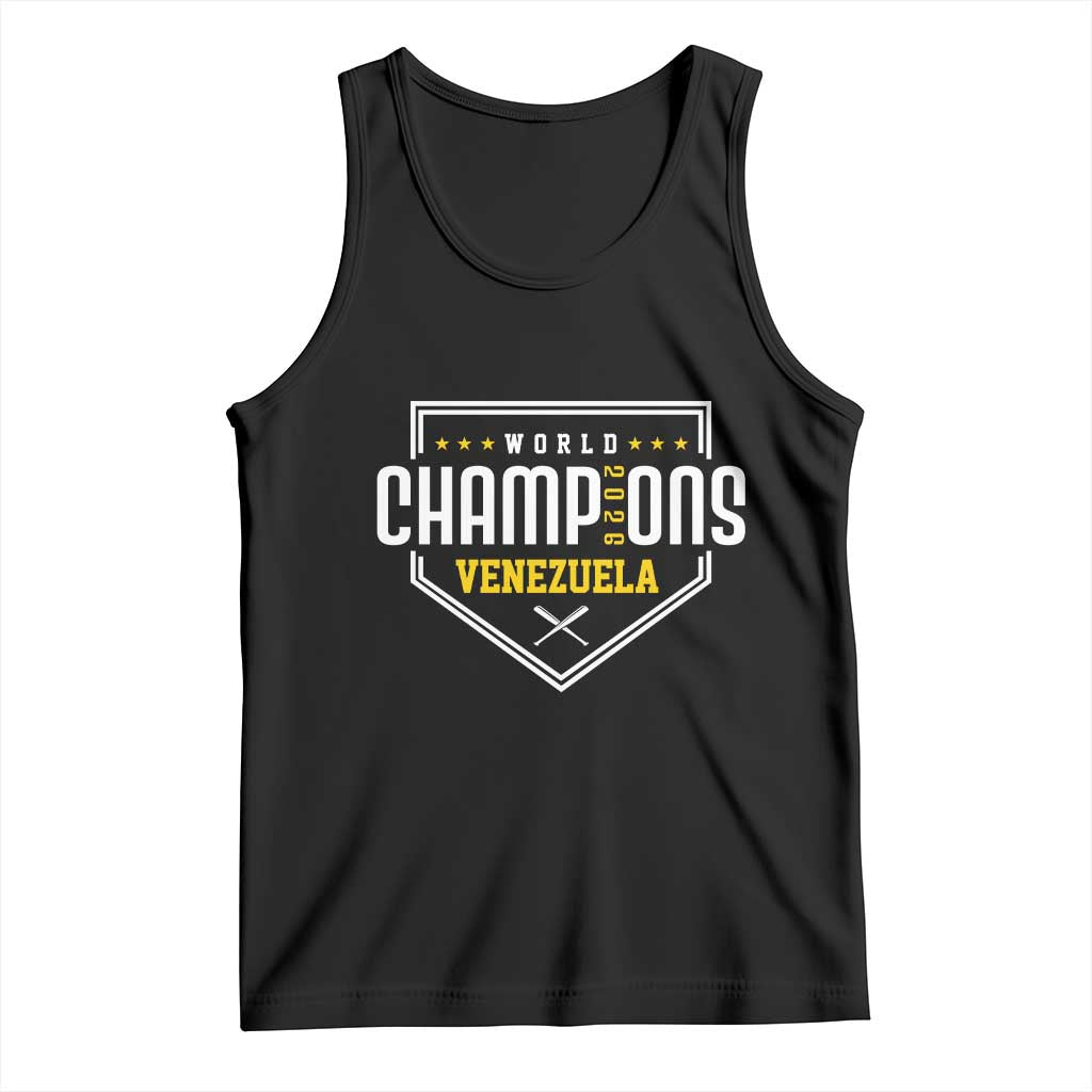 Venezuela 2026 Champions Tank Top Baseball Venezuelan Pride
