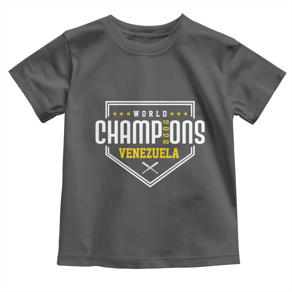Venezuela 2026 Champions Toddler T Shirt Baseball Venezuelan Pride