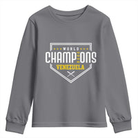 Venezuela 2026 Champions Youth Sweatshirt Baseball Venezuelan Pride