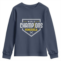 Venezuela 2026 Champions Youth Sweatshirt Baseball Venezuelan Pride