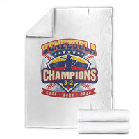 Venezuela 2026 Champions Throw Blanket Baseball Fan Pride