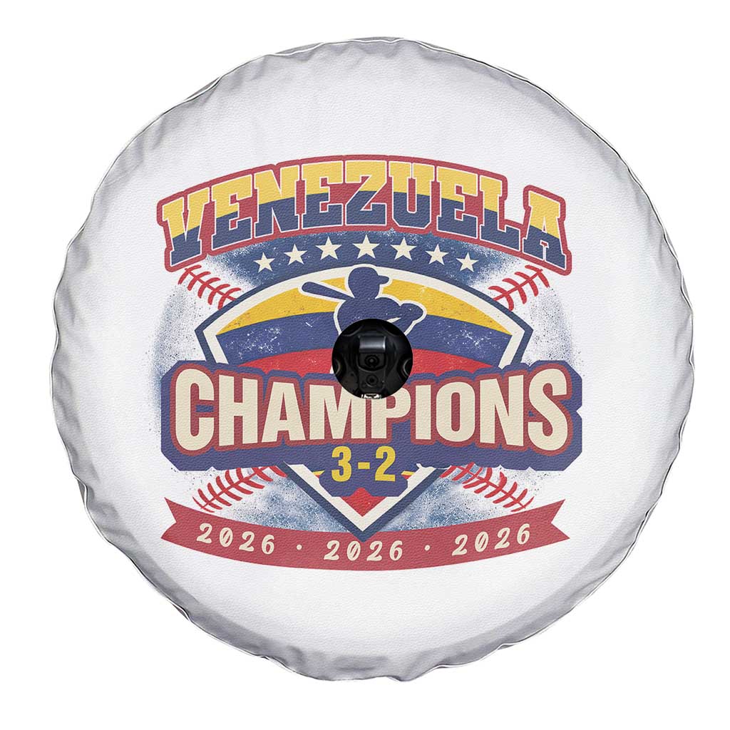 Venezuela 2026 Champions Spare Tire Cover Baseball Fan Pride