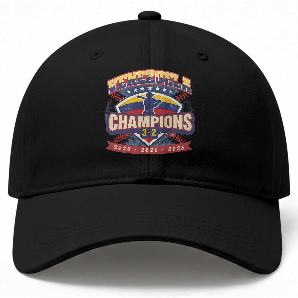 Venezuela 2026 Champions Baseball Cap Baseball Fan Pride