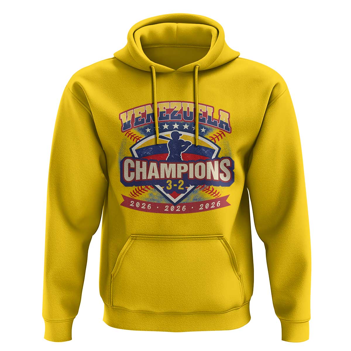 Venezuela 2026 Champions Hoodie Baseball Fan Pride