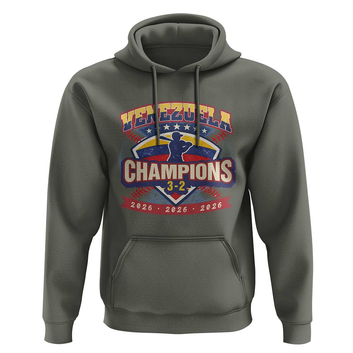 Venezuela 2026 Champions Hoodie Baseball Fan Pride