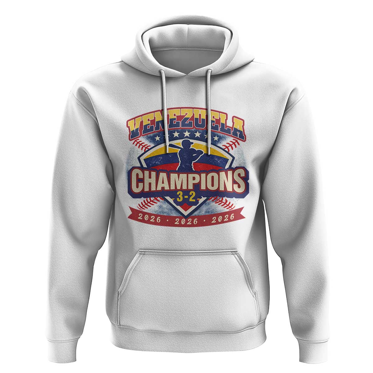 Venezuela 2026 Champions Hoodie Baseball Fan Pride