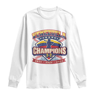 Venezuela 2026 Champions Long Sleeve Shirt Baseball Fan Pride