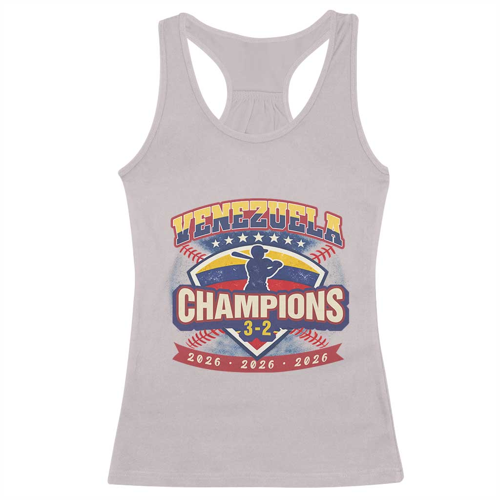 Venezuela 2026 Champions Racerback Tank Top Baseball Fan Pride