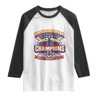 Venezuela 2026 Champions Raglan Shirt Baseball Fan Pride