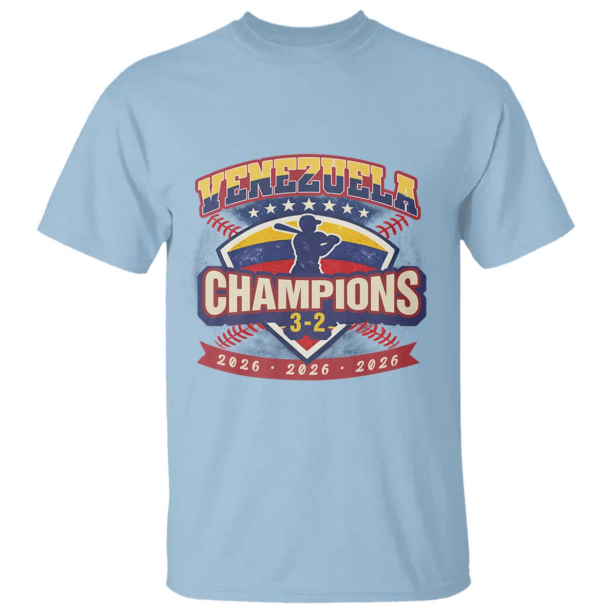 Venezuela 2026 Champions T Shirt Baseball Fan Pride
