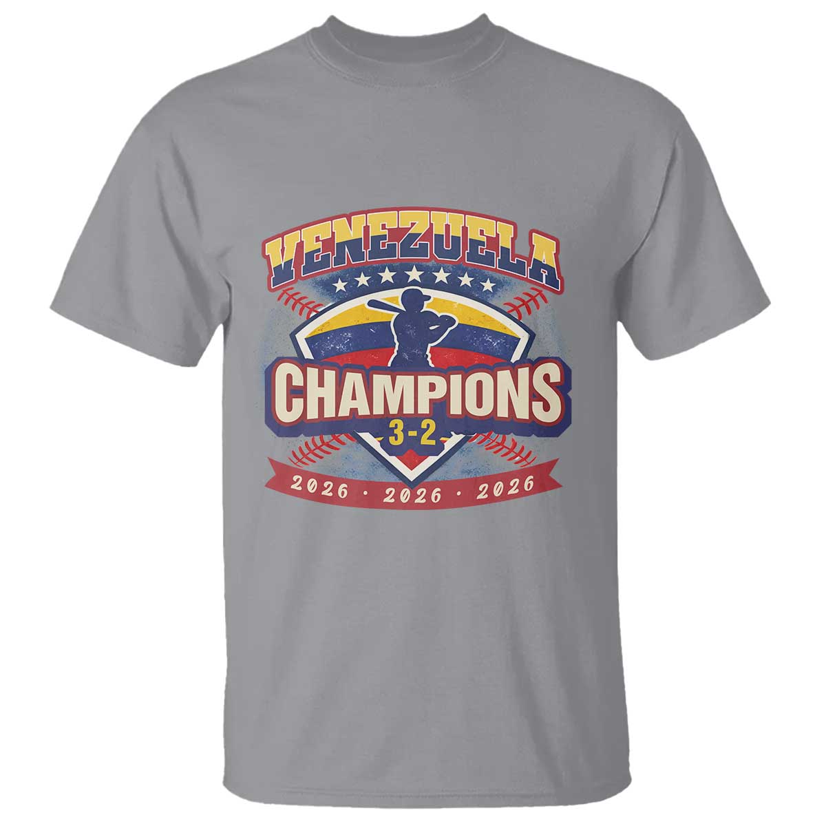 Venezuela 2026 Champions T Shirt Baseball Fan Pride