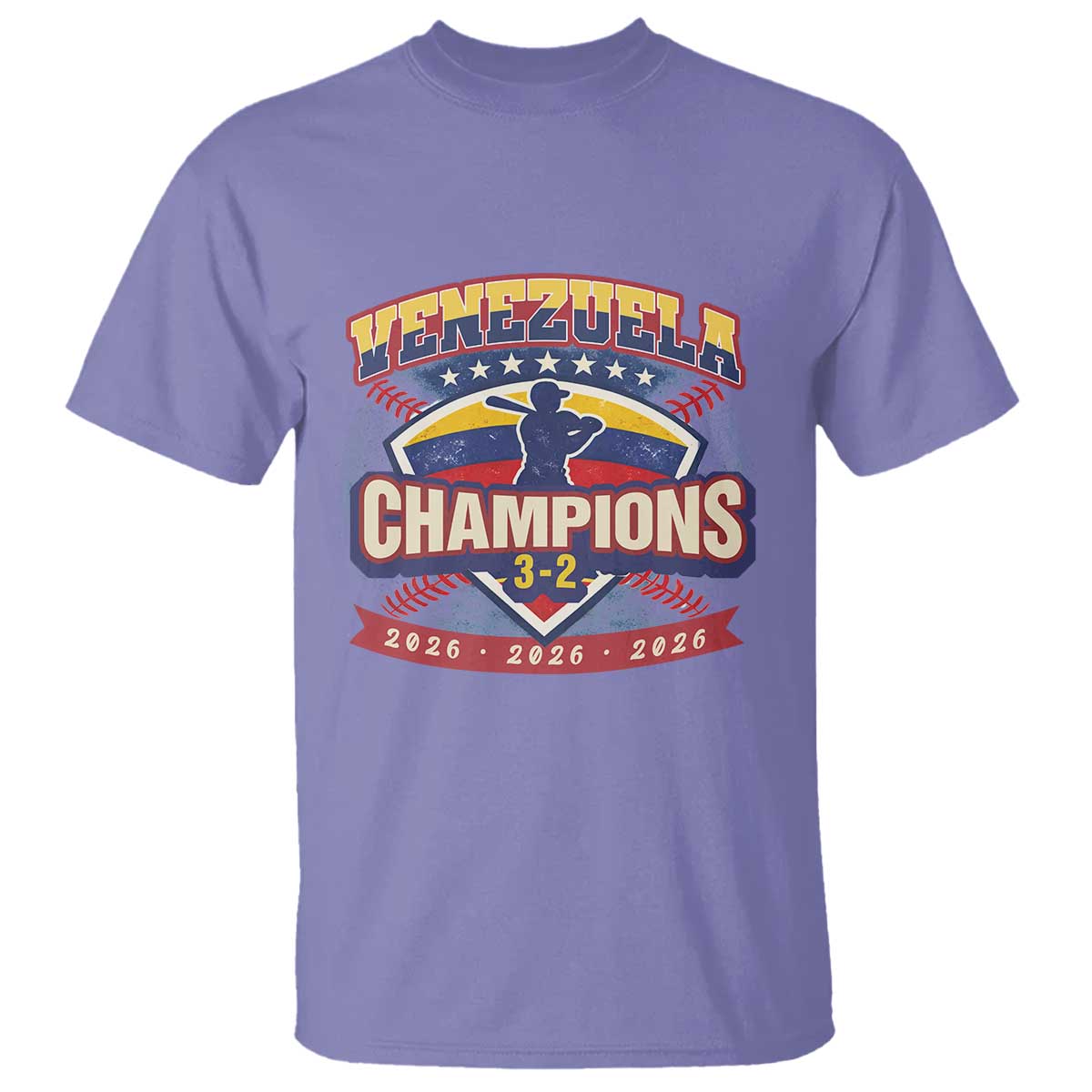 Venezuela 2026 Champions T Shirt Baseball Fan Pride