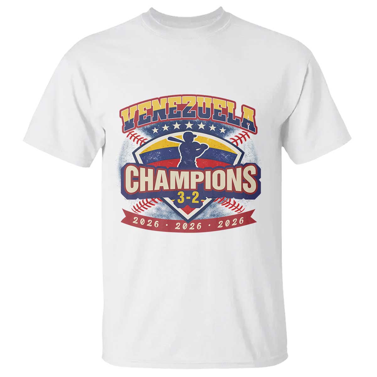 Venezuela 2026 Champions T Shirt Baseball Fan Pride