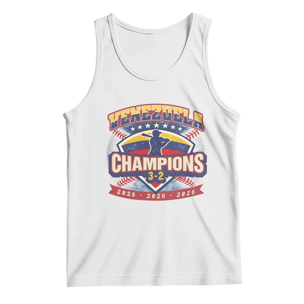 Venezuela 2026 Champions Tank Top Baseball Fan Pride
