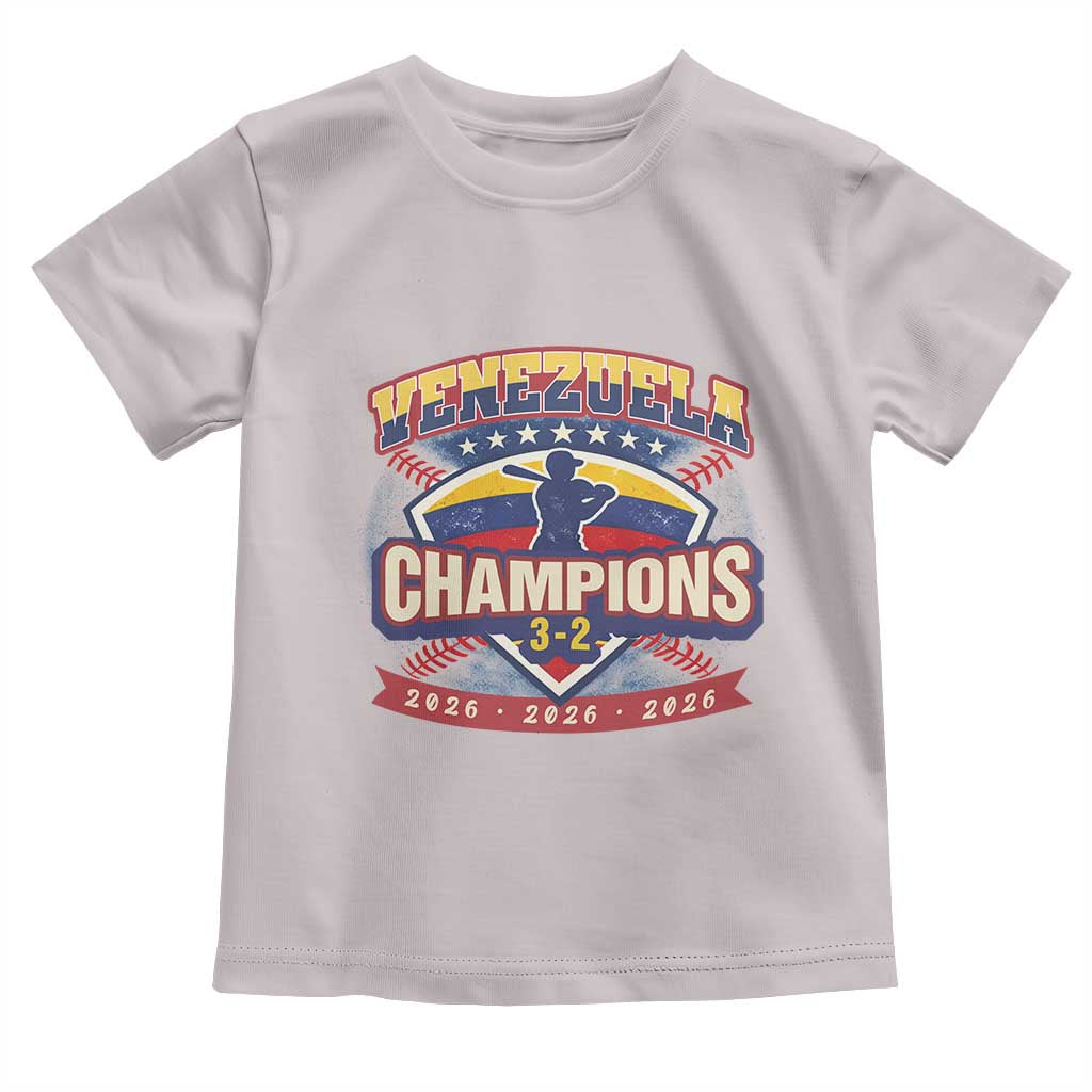 Venezuela 2026 Champions Toddler T Shirt Baseball Fan Pride