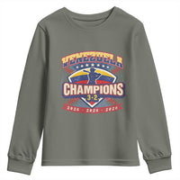 Venezuela 2026 Champions Youth Sweatshirt Baseball Fan Pride