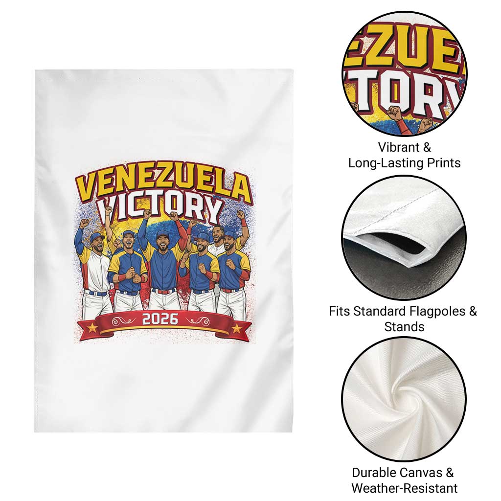 Venezuela Baseball Victory Garden Flag Venezuelan Pride Gift