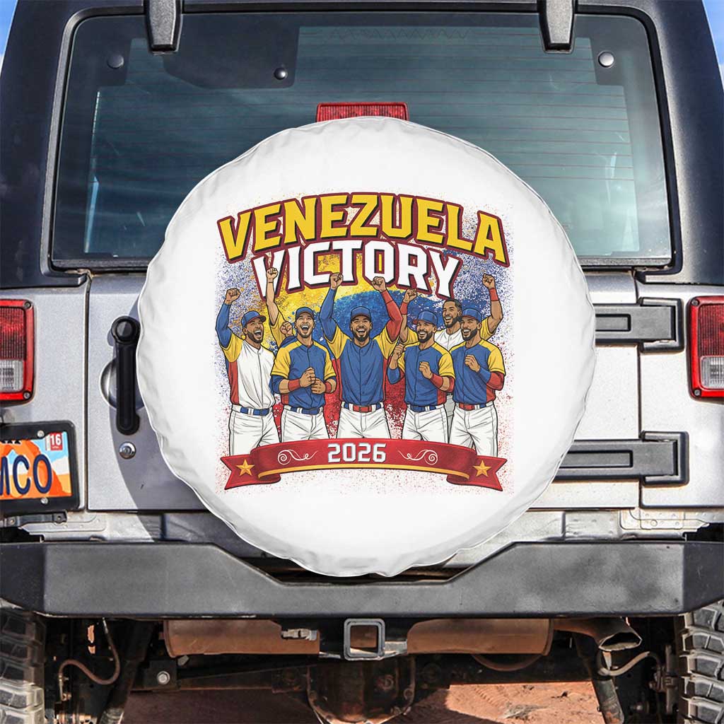 Venezuela Baseball Victory Spare Tire Cover Venezuelan Pride Gift