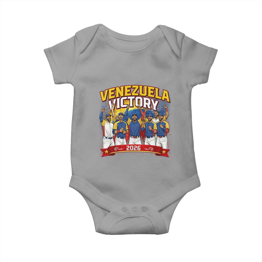 Venezuela Baseball Victory Baby Onesie Venezuelan Pride Gift