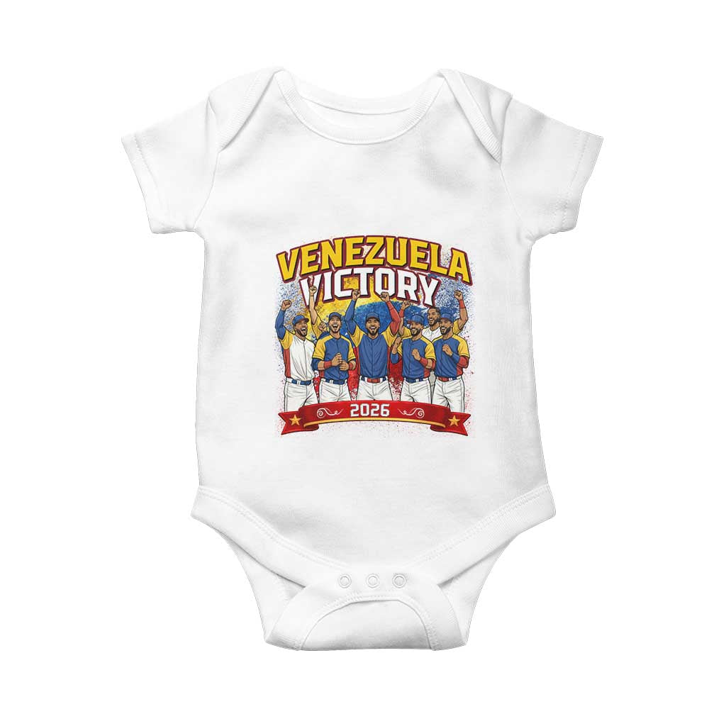 Venezuela Baseball Victory Baby Onesie Venezuelan Pride Gift