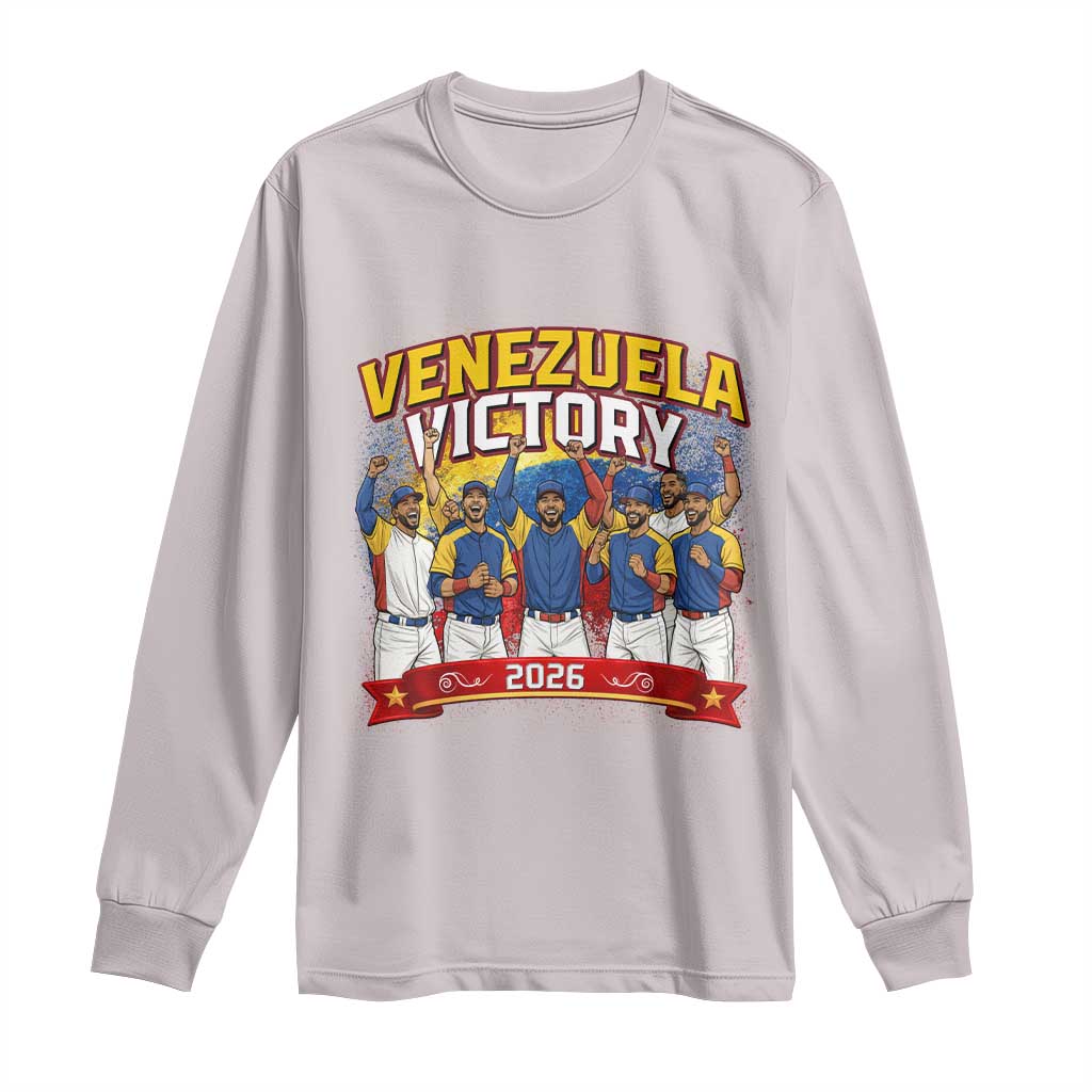 Venezuela Baseball Victory Long Sleeve Shirt Venezuelan Pride Gift