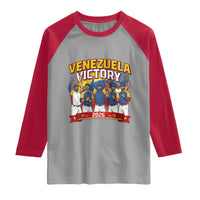 Venezuela Baseball Victory Raglan Shirt Venezuelan Pride Gift