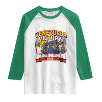 Venezuela Baseball Victory Raglan Shirt Venezuelan Pride Gift
