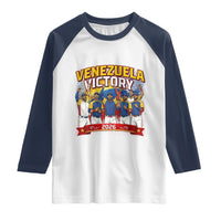Venezuela Baseball Victory Raglan Shirt Venezuelan Pride Gift